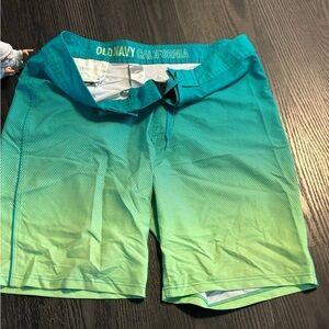 🍍OLD NAVY CALIFORNIA SWIM TRUNKS🍍SIZE 36🍍U-1